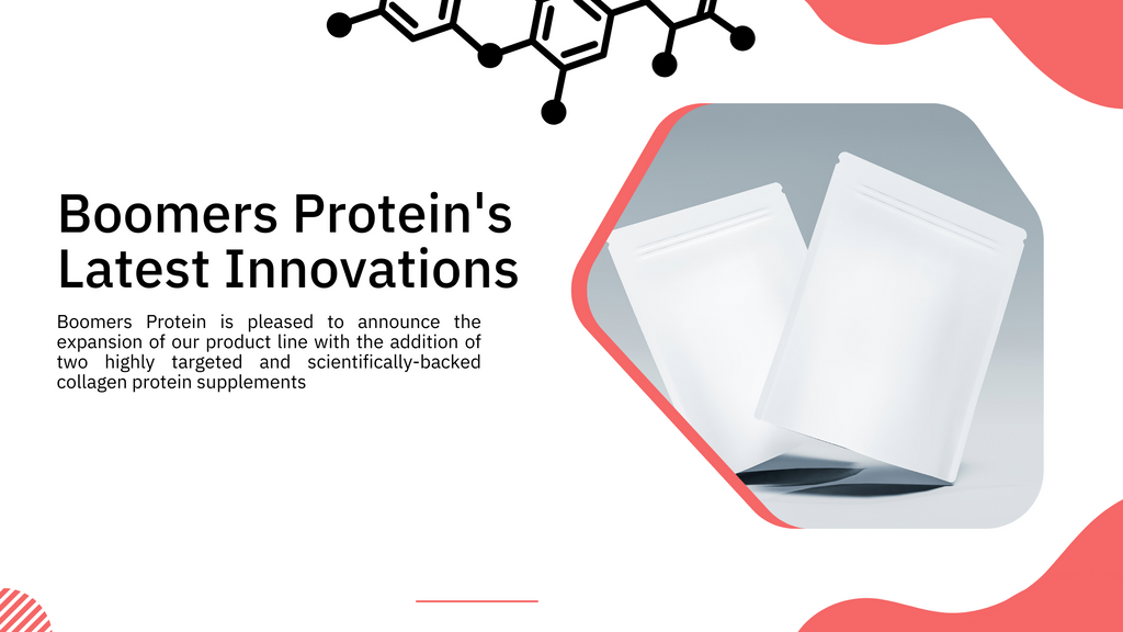 Introducing Boomers Protein's Latest Innovations: Bovine & Marine Hydrolysed Collagen Protein Peptides