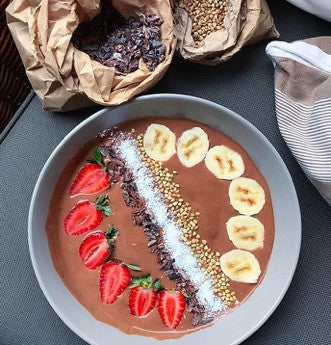 Chocolate and Banana Smoothie Bowl