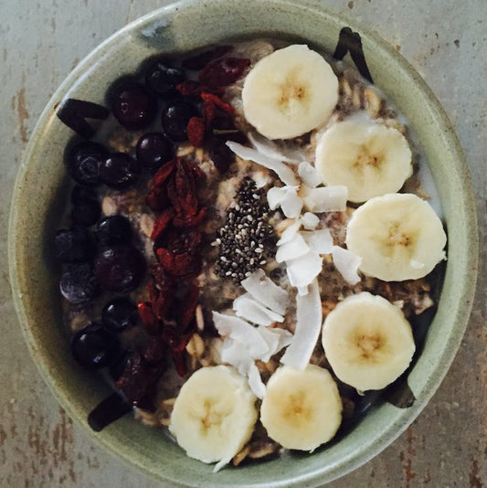 Blueberry and Cinnamon Protein Porridge