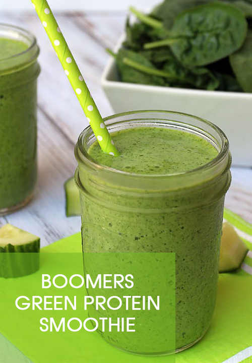 Boomers Green Protein Smoothie