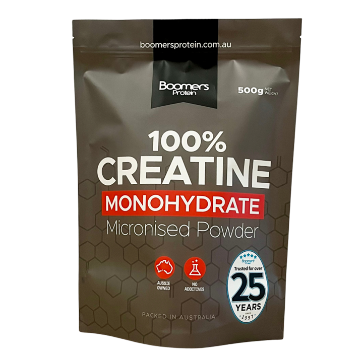 Boomers 100% Creatine Monohydrate 500gm Pure