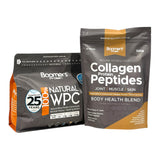 Boomers Whey Protein Concentrate 1kg and Joint, Skin, Muscle, Collagen Protein Peptides - Pack - Stock coming soon !