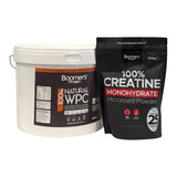 Boomers Whey Protein Concentrate 4kg + Creatine Monohydrate 500g