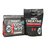 Boomers Whey Protein Isolate 1kg Creatine Monohydrate 500g
